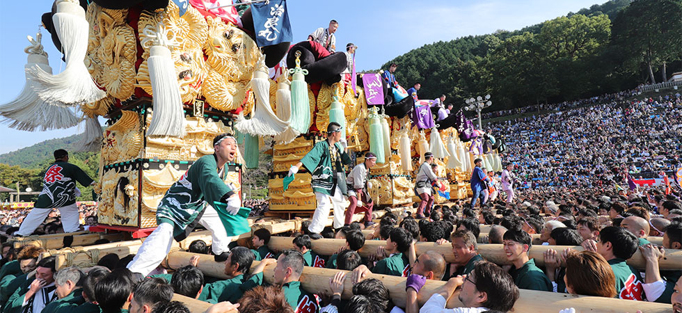 니이하마 타이코 마쯔리(북 축제)